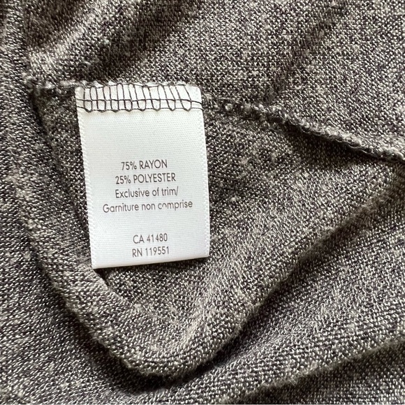 Gentle Fawn Short Sleeve Lightweight Grey T-shirt - Size XS - Picture 6 of 7